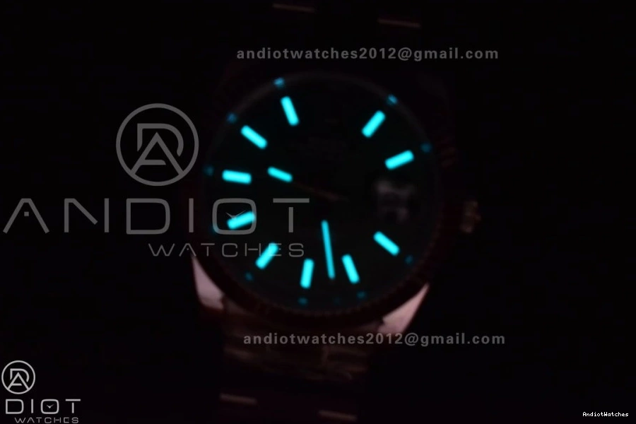 DateJust 648 DIWF Oyster Sundust Steel 1:1 Dial Best Green 126334 Bracelet Edition 41 TravelReady 904L on SA 0122